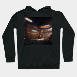 In the wastelands : small shop Hoodie